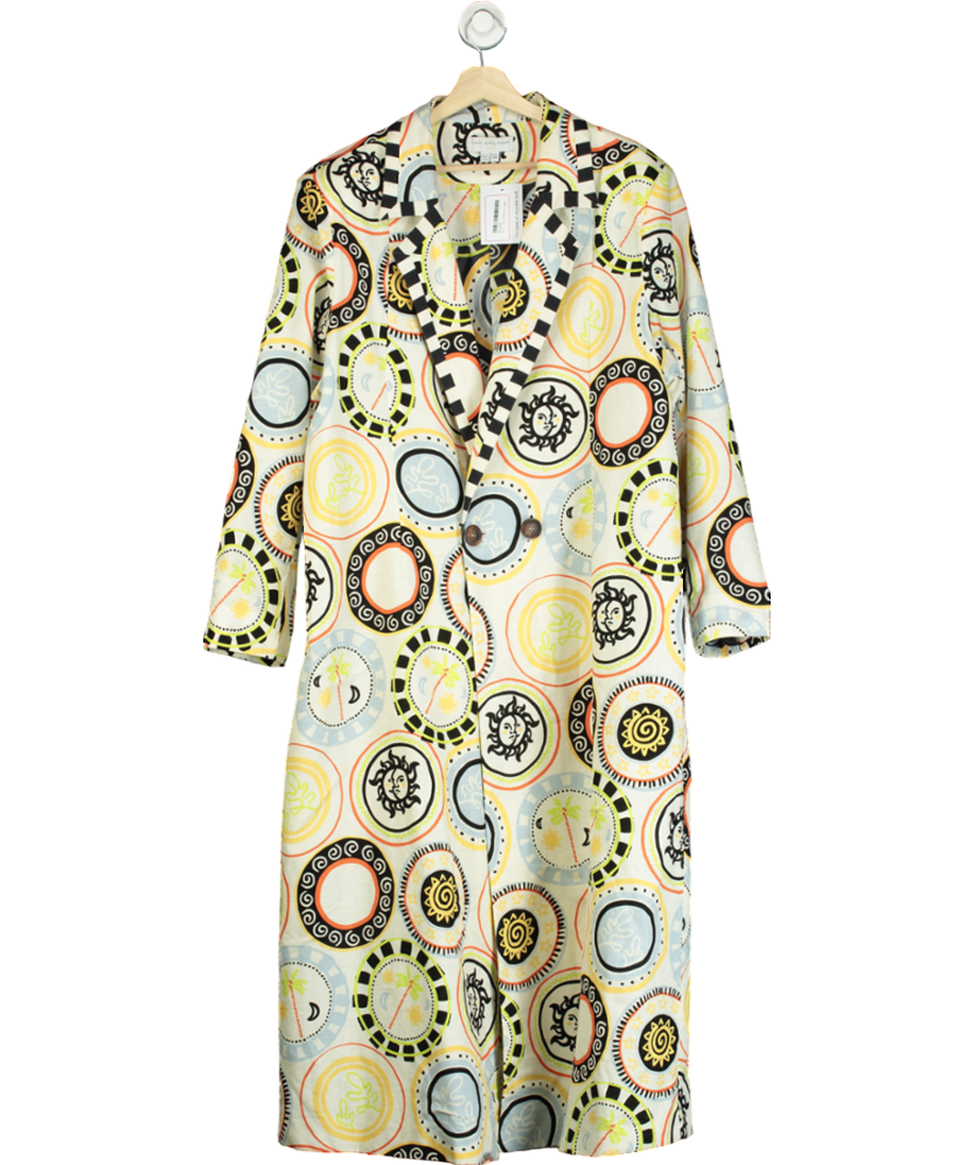 Never Fully Dressed White Sol Mosaic Plate 55 Jacket Petite UK 24