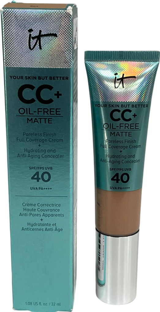 IT Cosmetics Your Skin But Better Cc+ Oil-free Matte Spf40 Tan 32ml