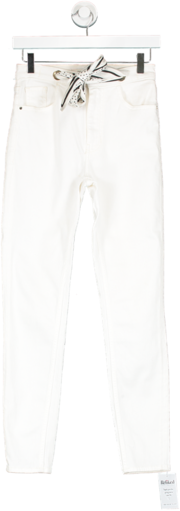 Guess White Super High Skinny Jeans W26