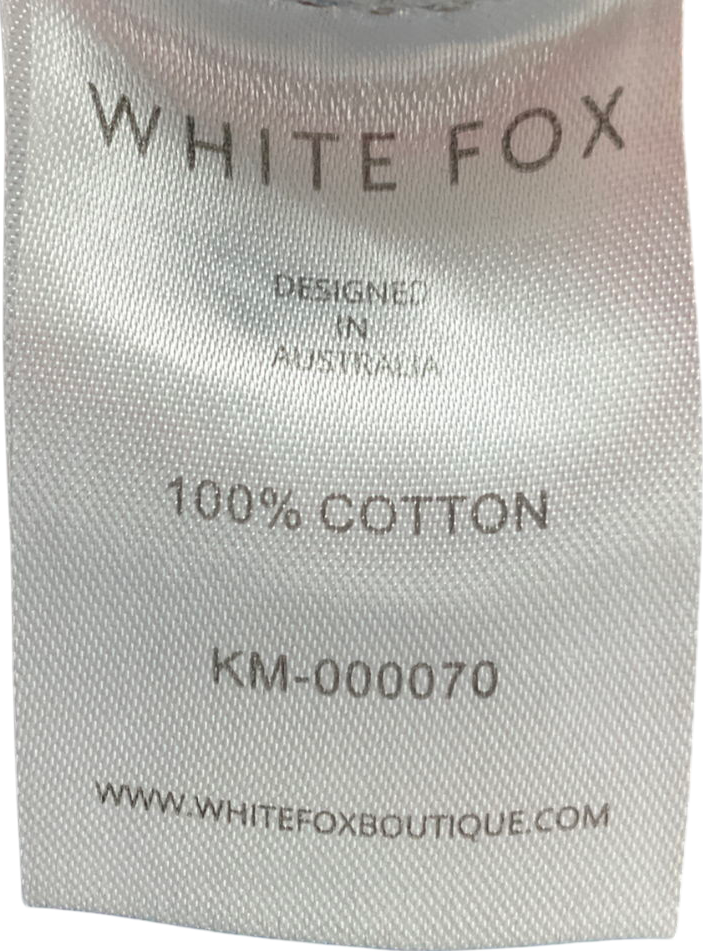 White Fox Navy Blue Jeans UK M