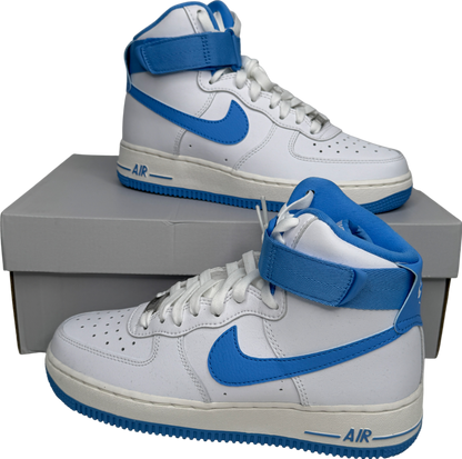 Nike Air Force 1 High White / Carolina Blue Sneakers UK 5 EU 38 👠