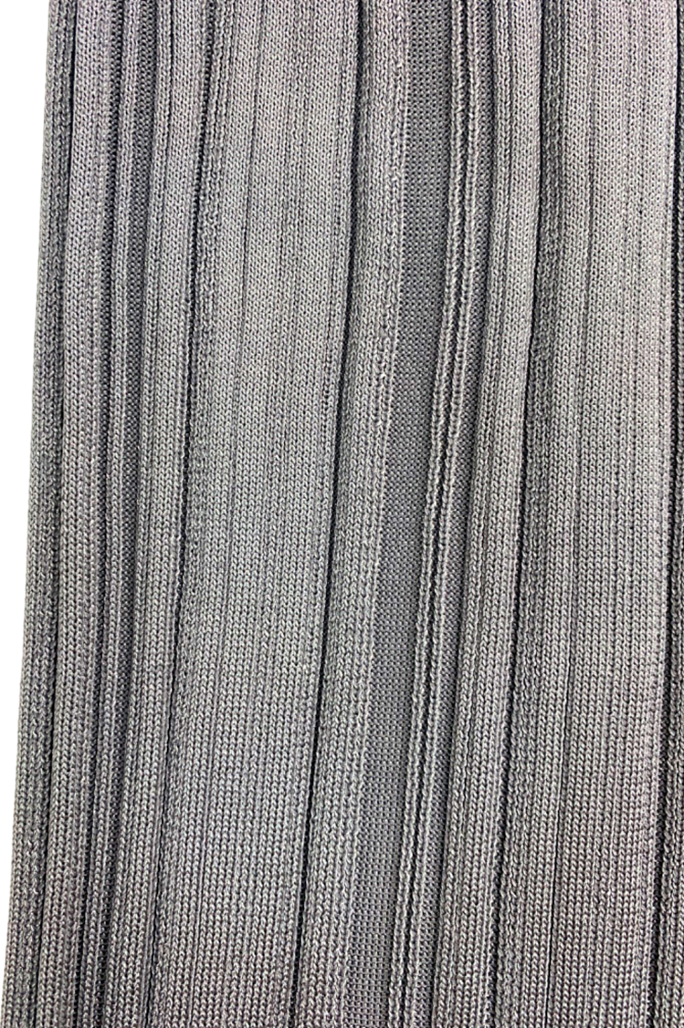 Zara Grey Ribbed Knit Pants Size S
