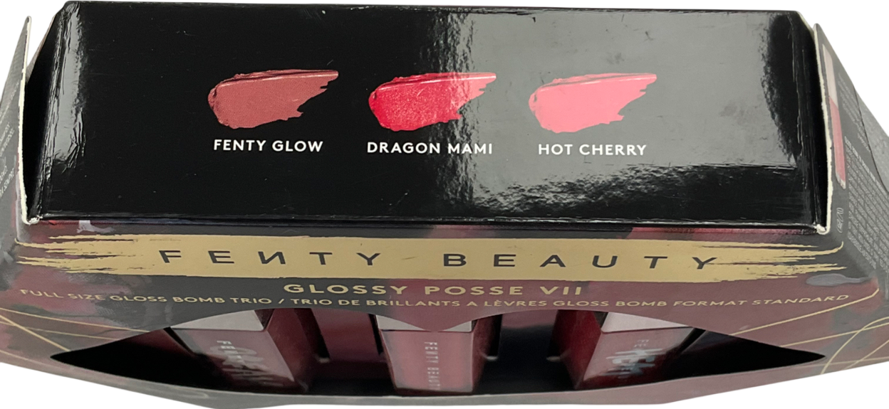 Fenty Glossy Posse Volume 7.0 Full-size Gloss Bomb Trio 9ml