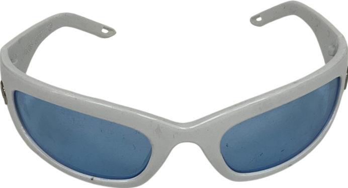 White Cycling Windshield Sunglasses One Size