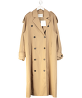 Camilla And Marc Classic Camel Double Breasted Trench Coat UK M/L