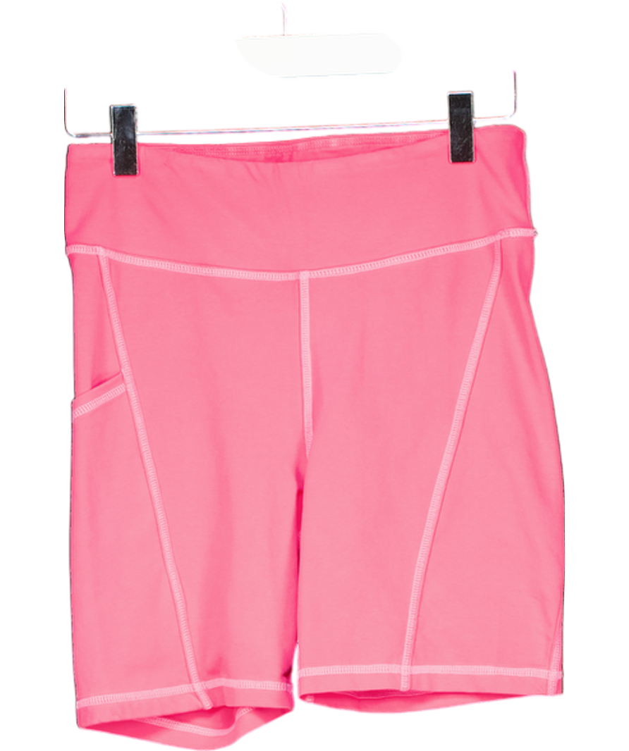 Free People Pink Never Better 5" Bike Shorts UK S