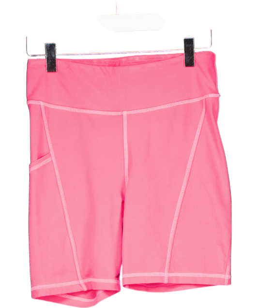 Free People Pink Never Better 5" Bike Shorts UK S