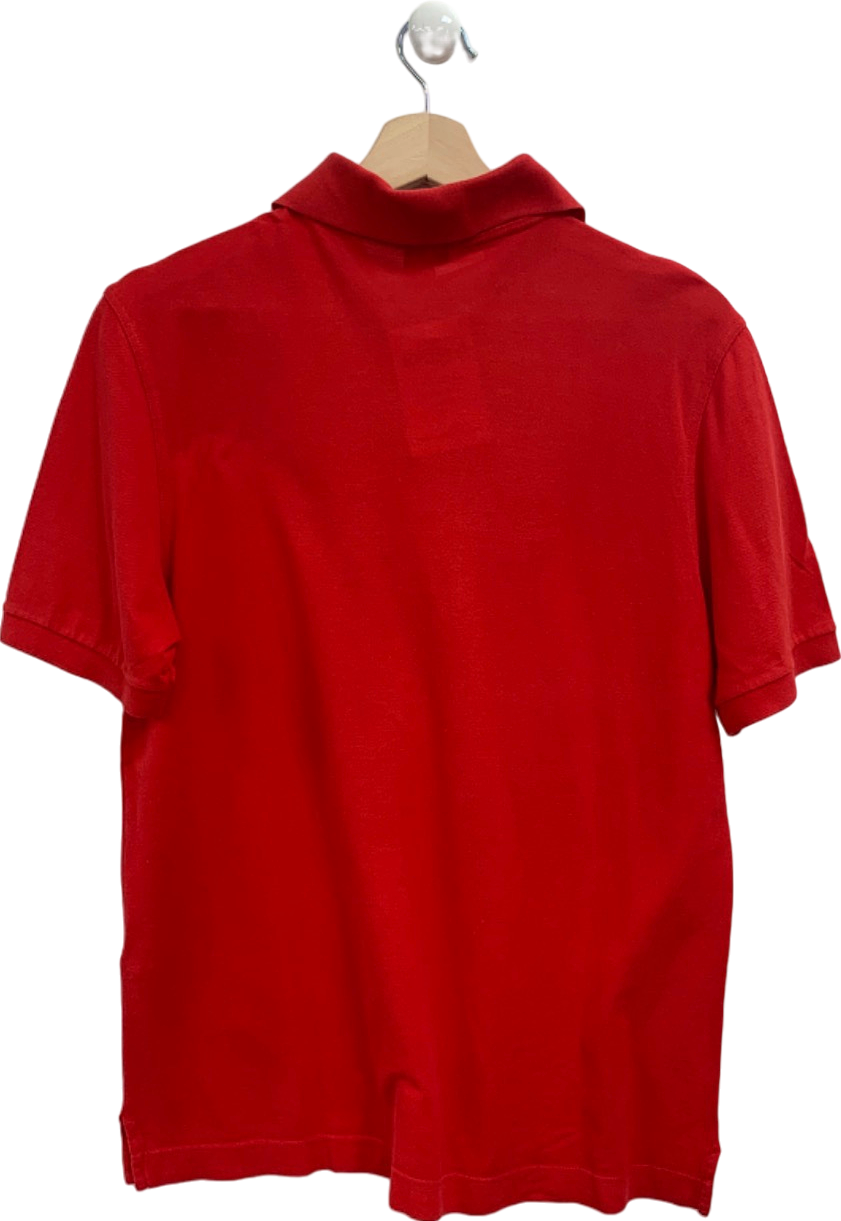 Paul & Shark Red Polo Shirt UK L