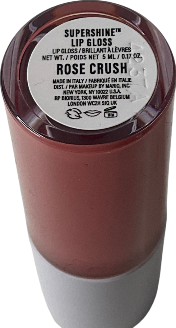 by mario Supershine Lip Gloss Rose Crush 5ml