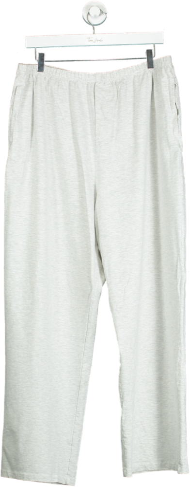 Adanola Grey Cotton Blend Relaxed Trousers UK XXL