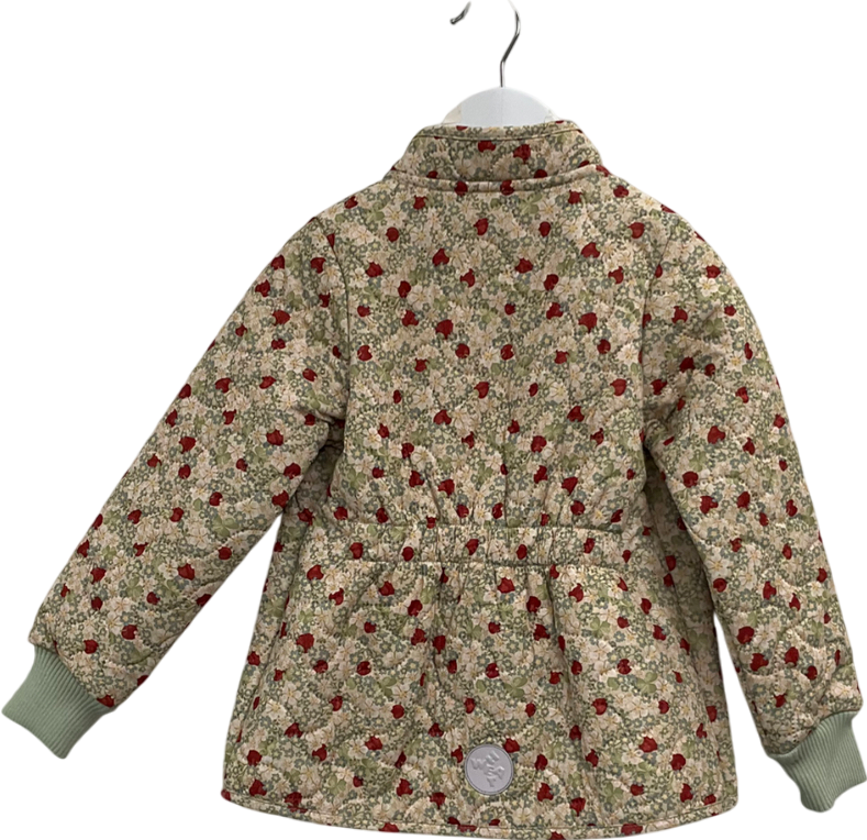 Wheat Green Thermo Quilted Jacket Thilde 4 Years