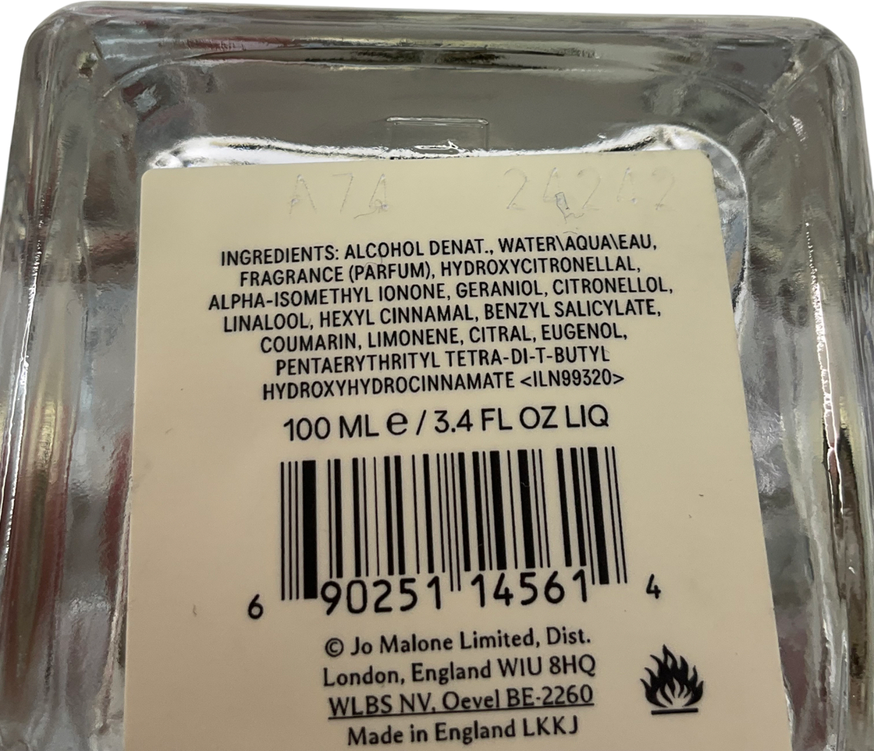 Jo Malone London English Pear & Sweet Pea Cologne 100ml