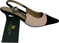 Holland Cooper Beige Regency Kitten Heel UK 3 EU 36 👠