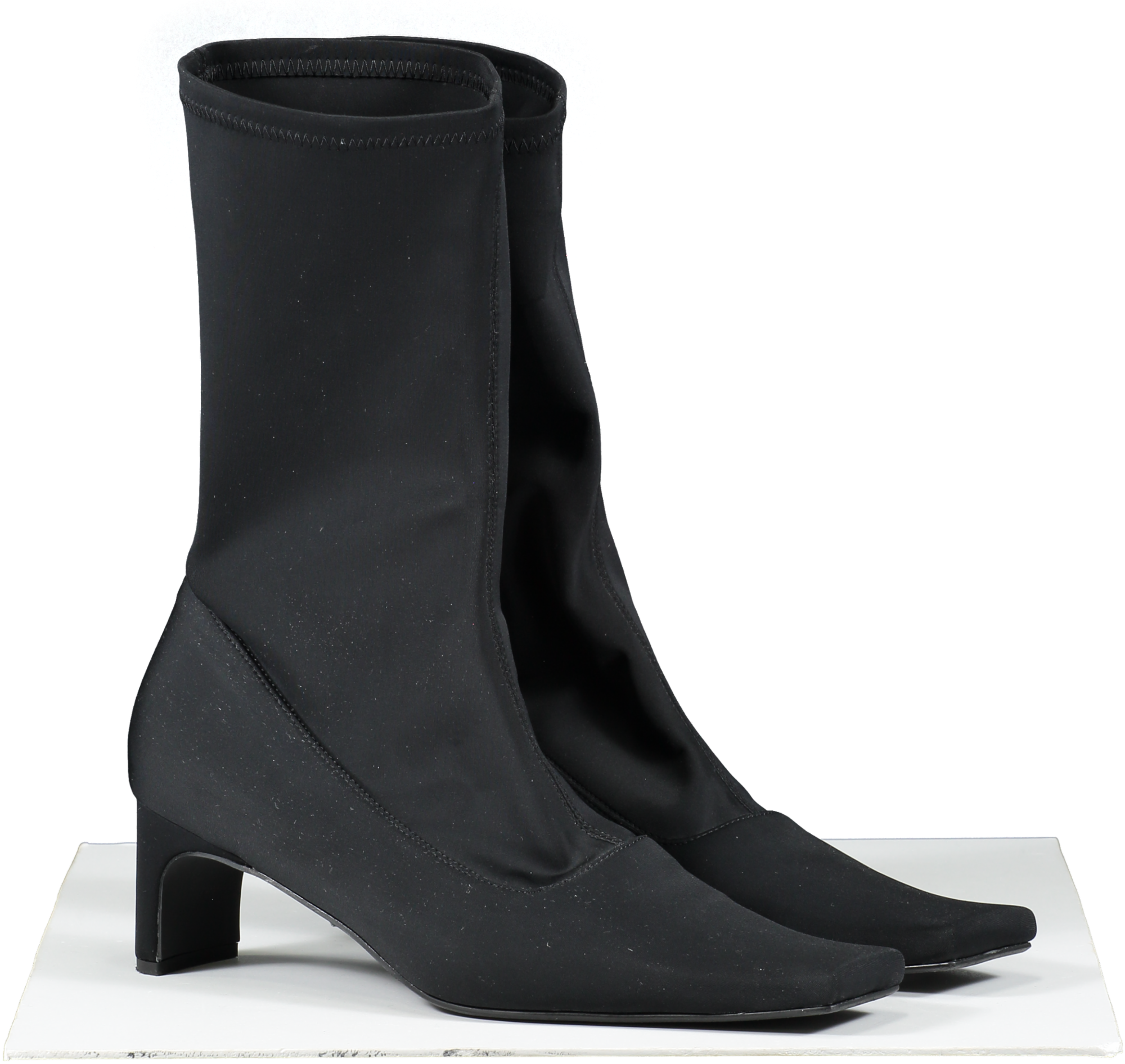 bevza Black Neoprene Sock Boots UK 6 EU 39 👠