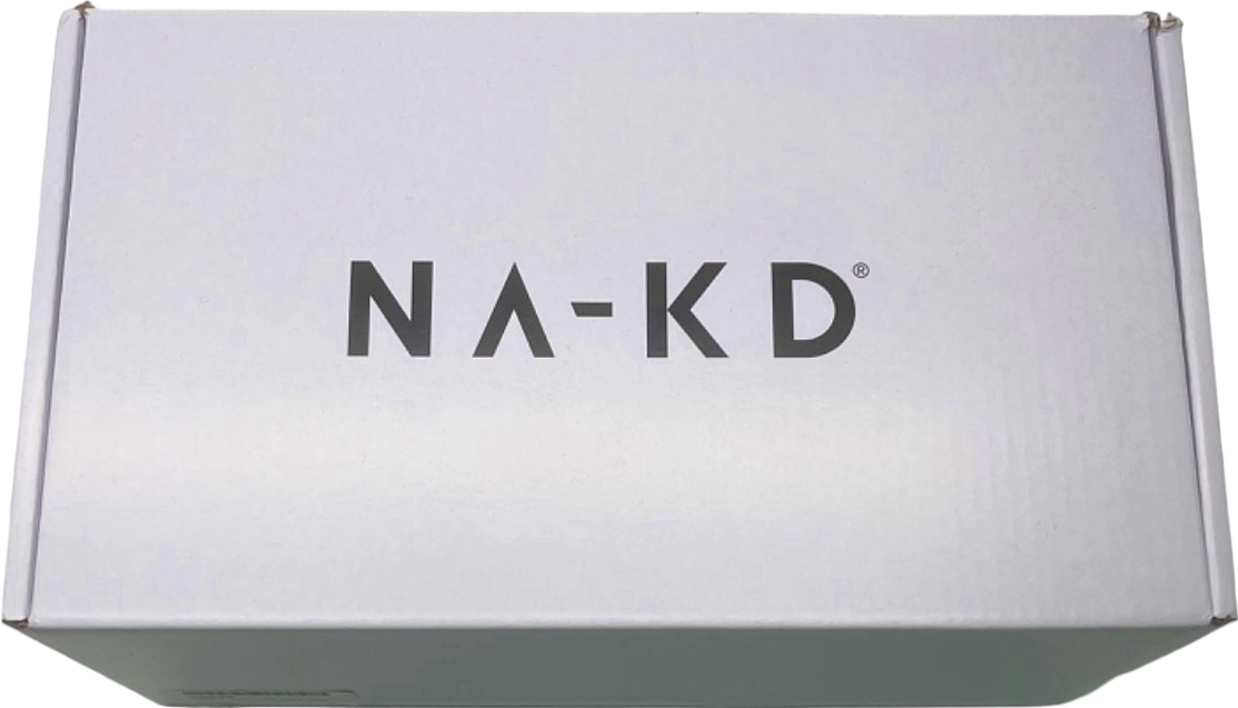 NA-KD NUDE Strappy block heel Sandals EU 40 UK 7