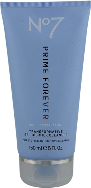 No7 Prime Forever™ Transformative Gel-oil-milk Cleanser 150ml