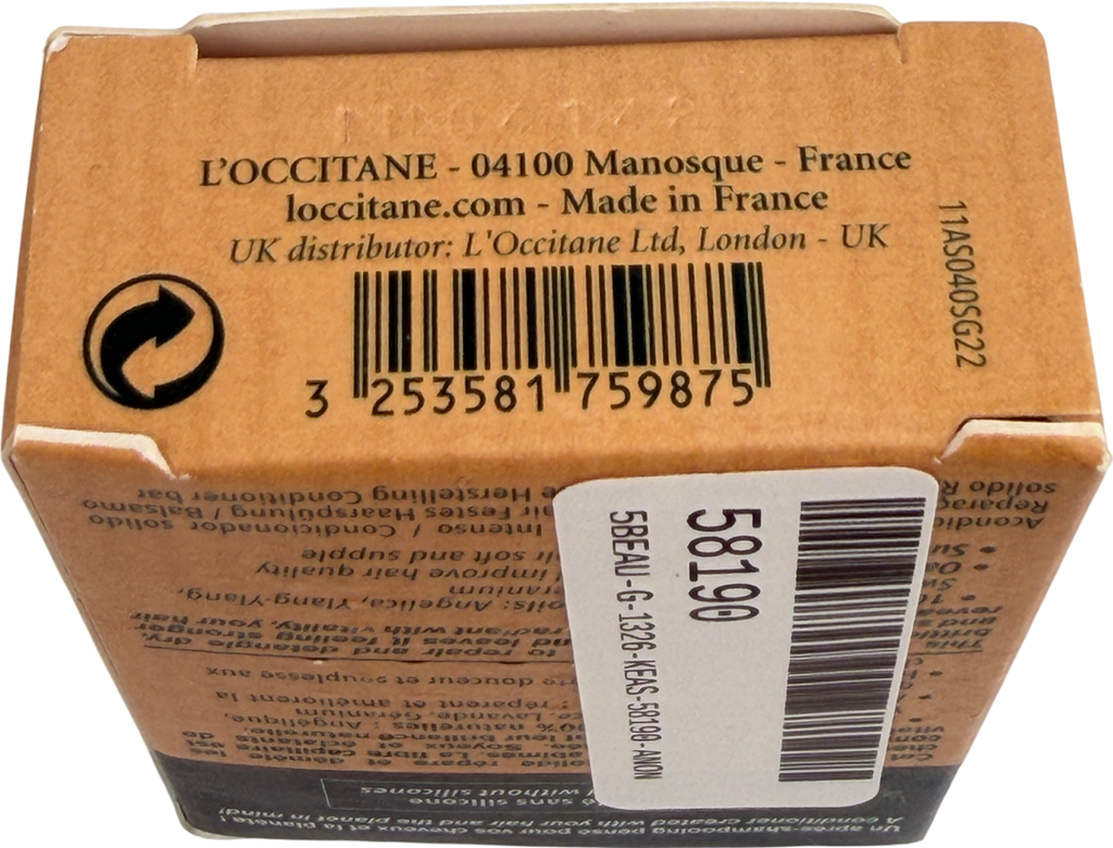 l'occitane Solid Conditioner 40g