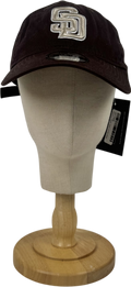 New Era San Diego Padres Mlb Merino Wool Dark Brown 9twenty Adjustable Cap