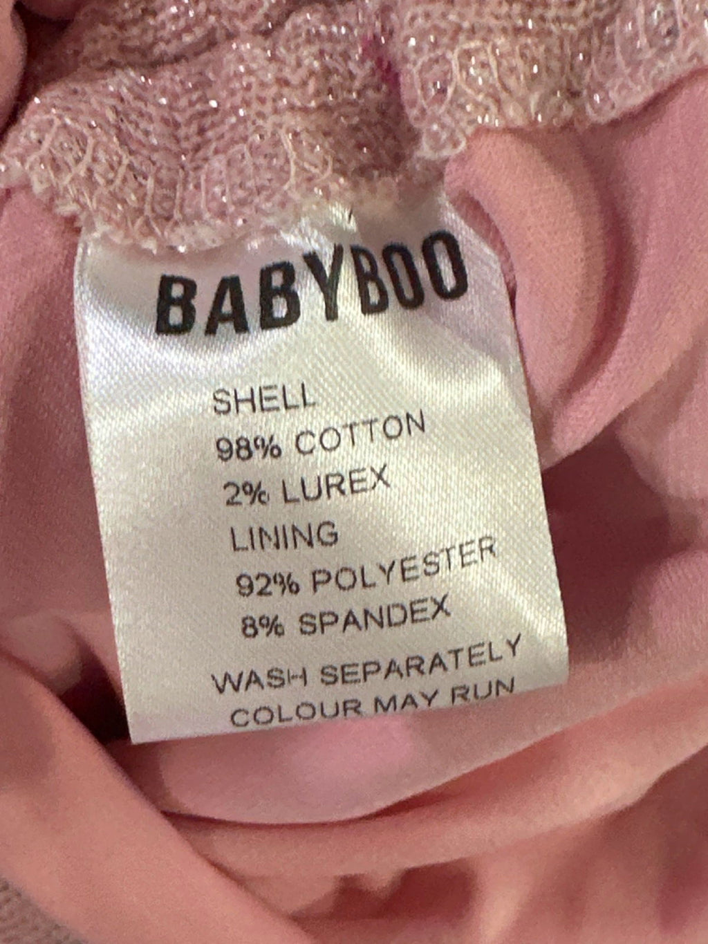 Babyboo Pink Two-Piece Ruched Maxi Skirt Set UK XS