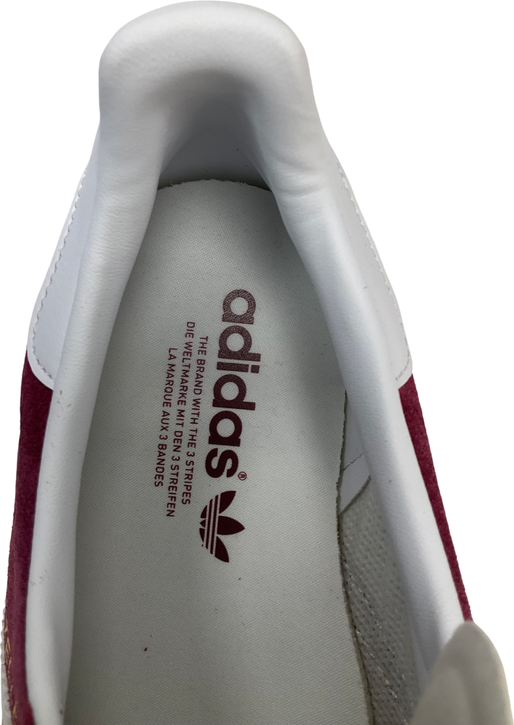 adidas Red Gazelle Trainers UK 10 EU 44 👞