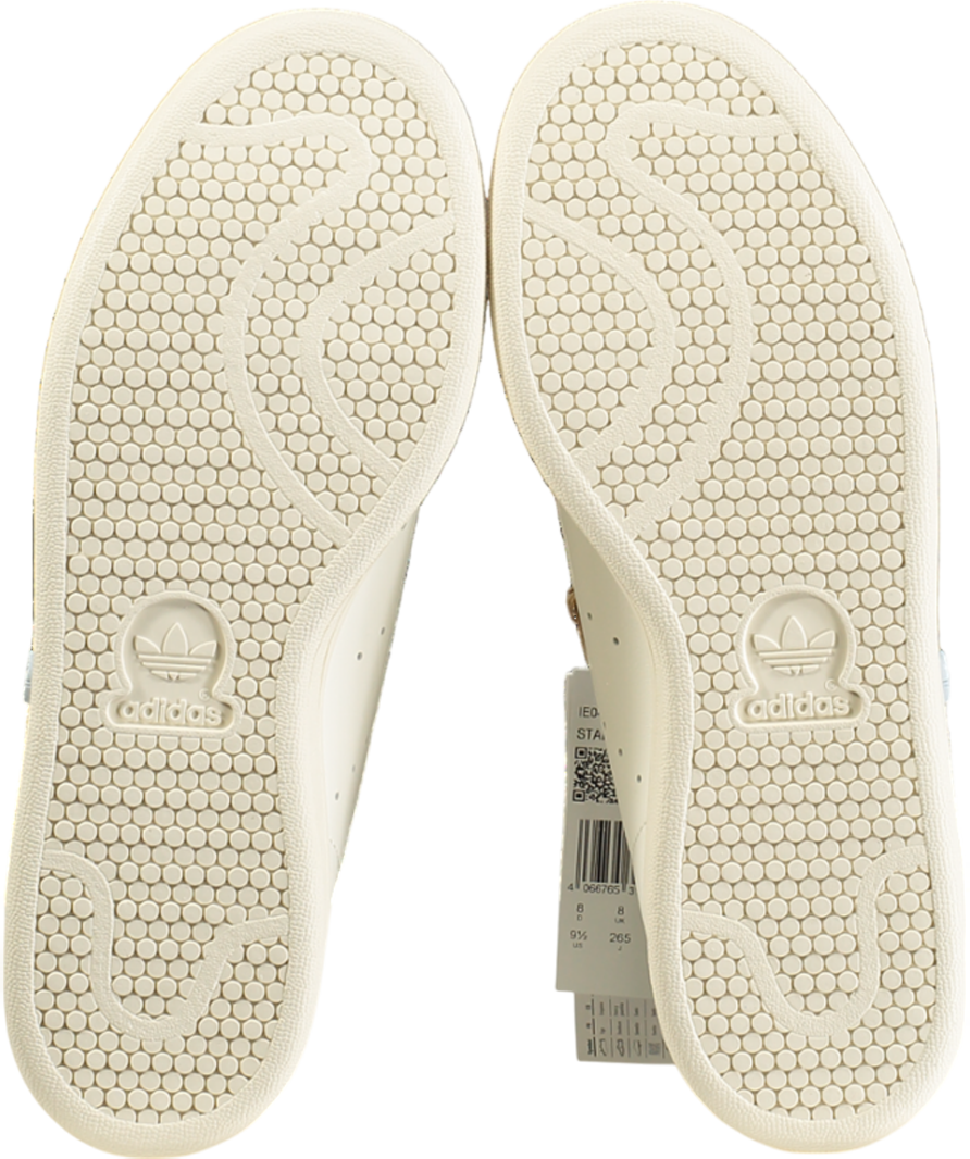 adidas Originals Stan Smith Women's Sneaker Off White Halo Blue UK 8 E👠