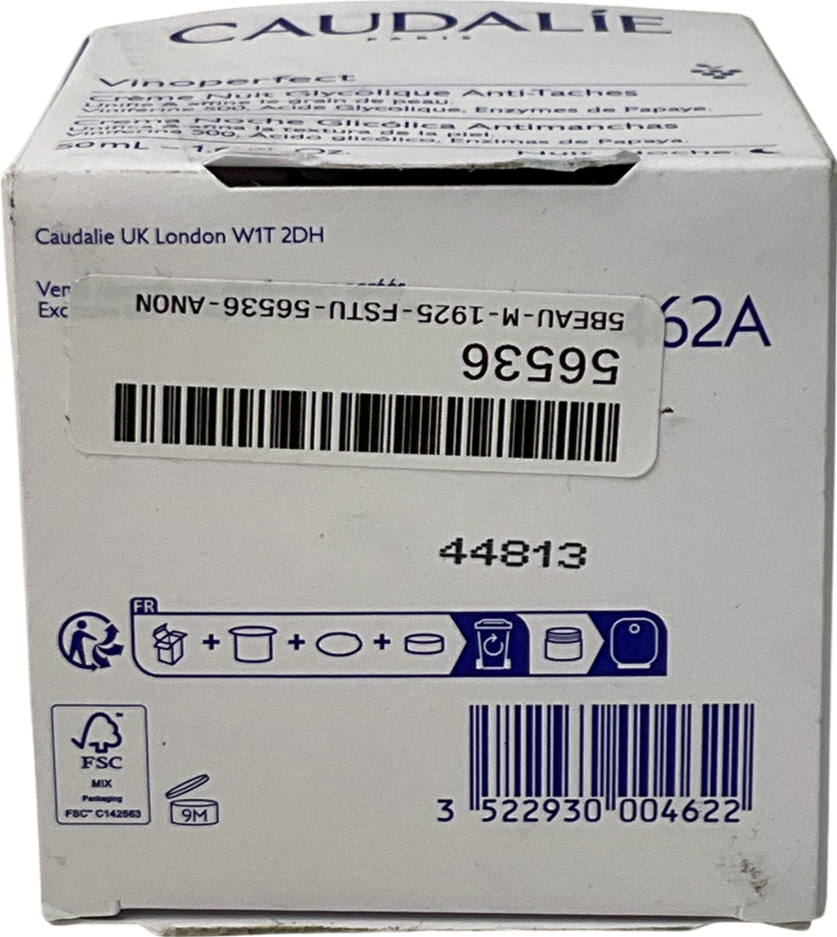 Caudalie Vinoperfect Dark Spot Correcting Night Cream 50ml