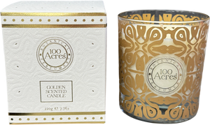100 ACRES Golden Orange, Cinnamon & Frankincense Single-wick Scented Candle 220g