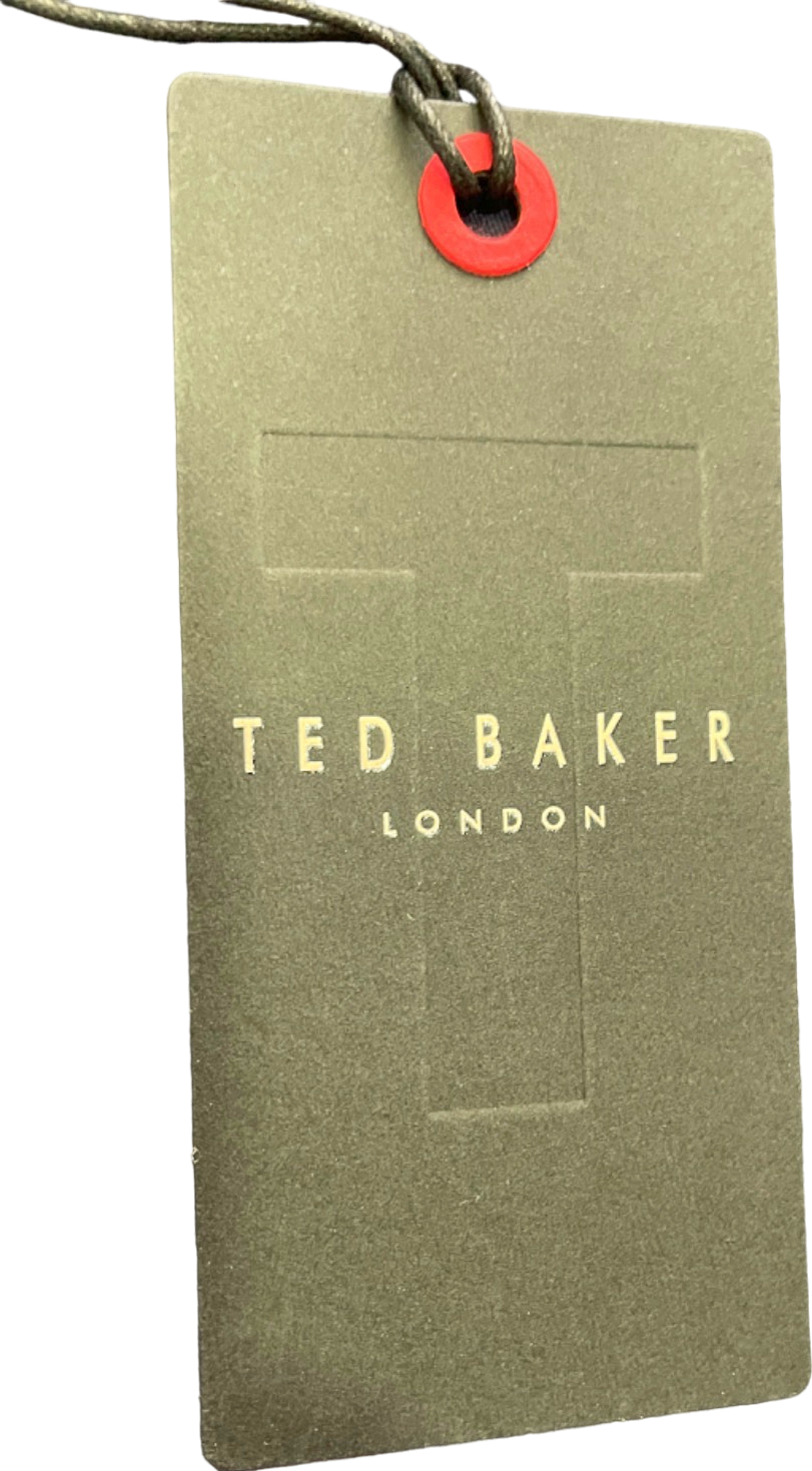 Ted Baker Navy Duddon Core Steel Slim Fit Shirt 17.5” Neck