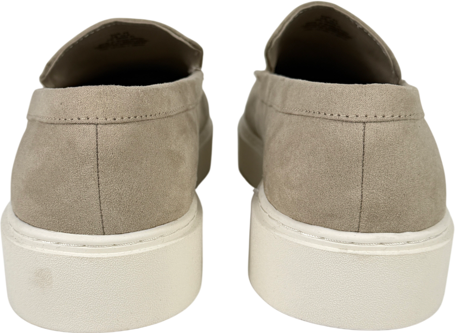 H&M Beige Moccasin-seam Loafers UK 10 EU 44 👞