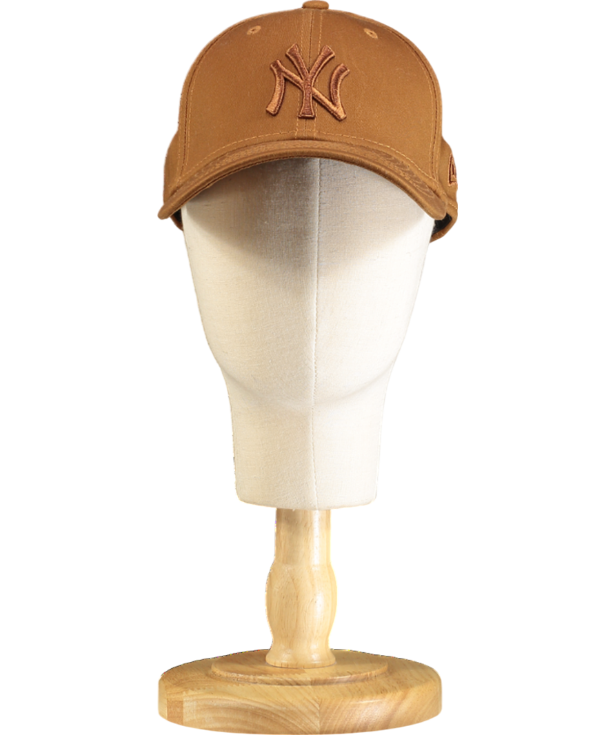New Era Brown Curved Brim Logo New York Yankees Cap UK M/L