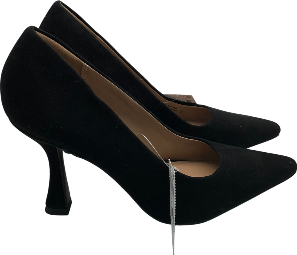 Next Black Suede Heels UK 5 EU 38 👠