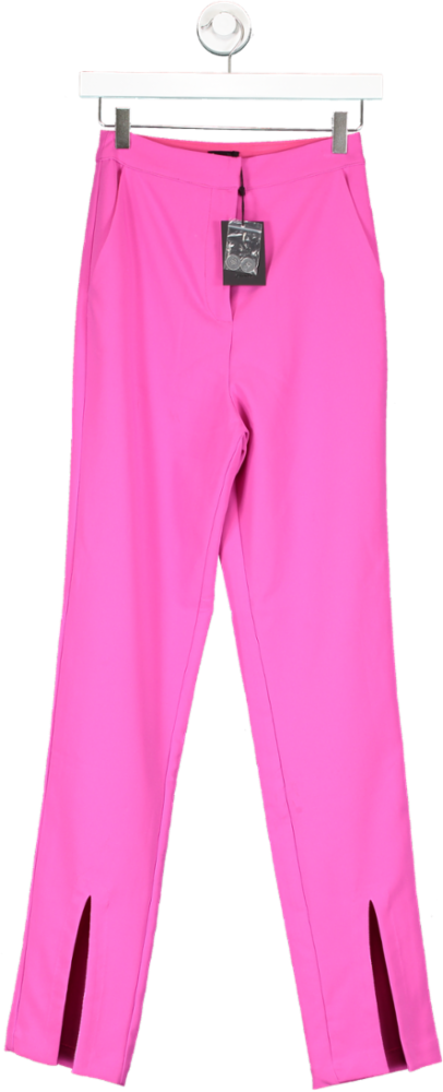 NBD Pink Kalila trousers UK XXS
