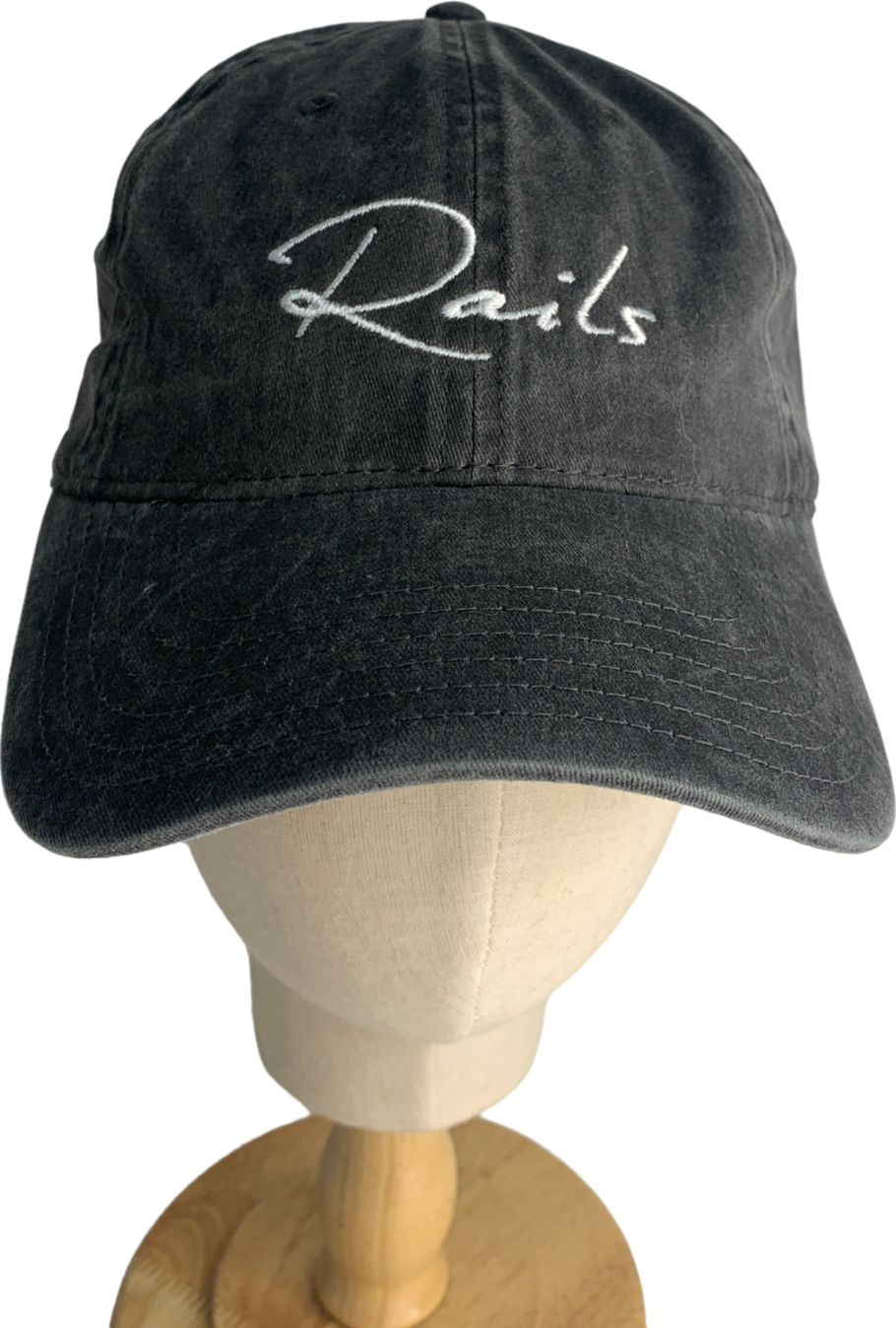 Rails Grey Anniversary Baseball Cap One Size