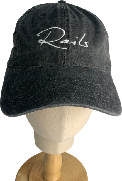 Rails Grey Anniversary Baseball Cap One Size