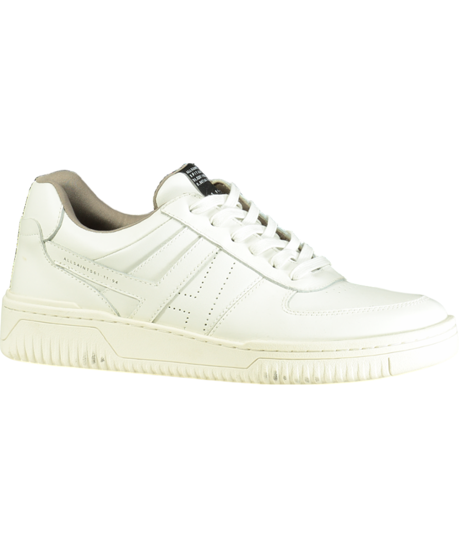 All Saints White Vix Low Trainer UK 9 EU 43 👞