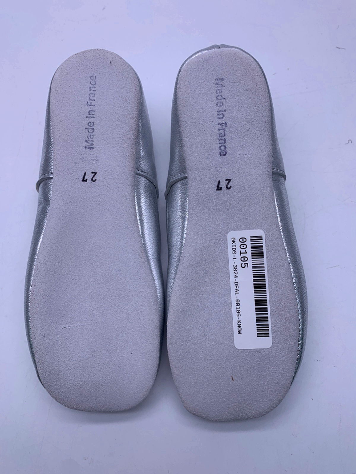 Rachel Riley Silver Mary Jane Shoes EU 27