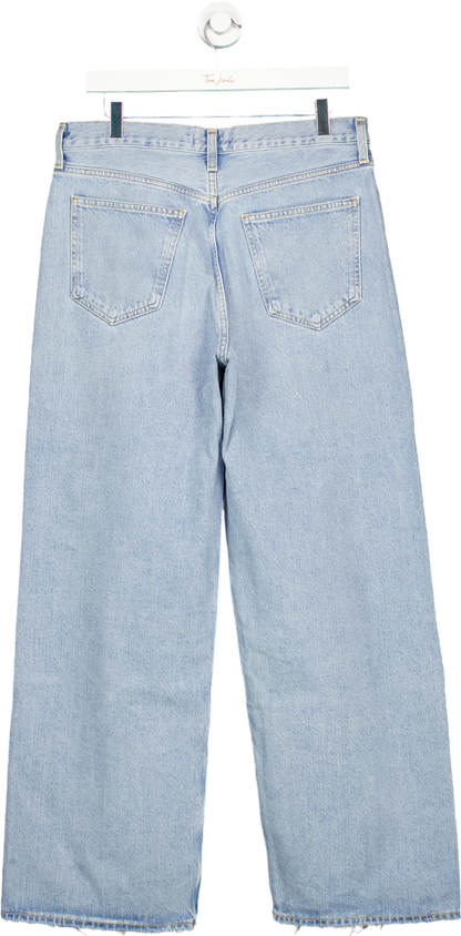 Agolde Light Blue Low Rise Baggy Jeans W32