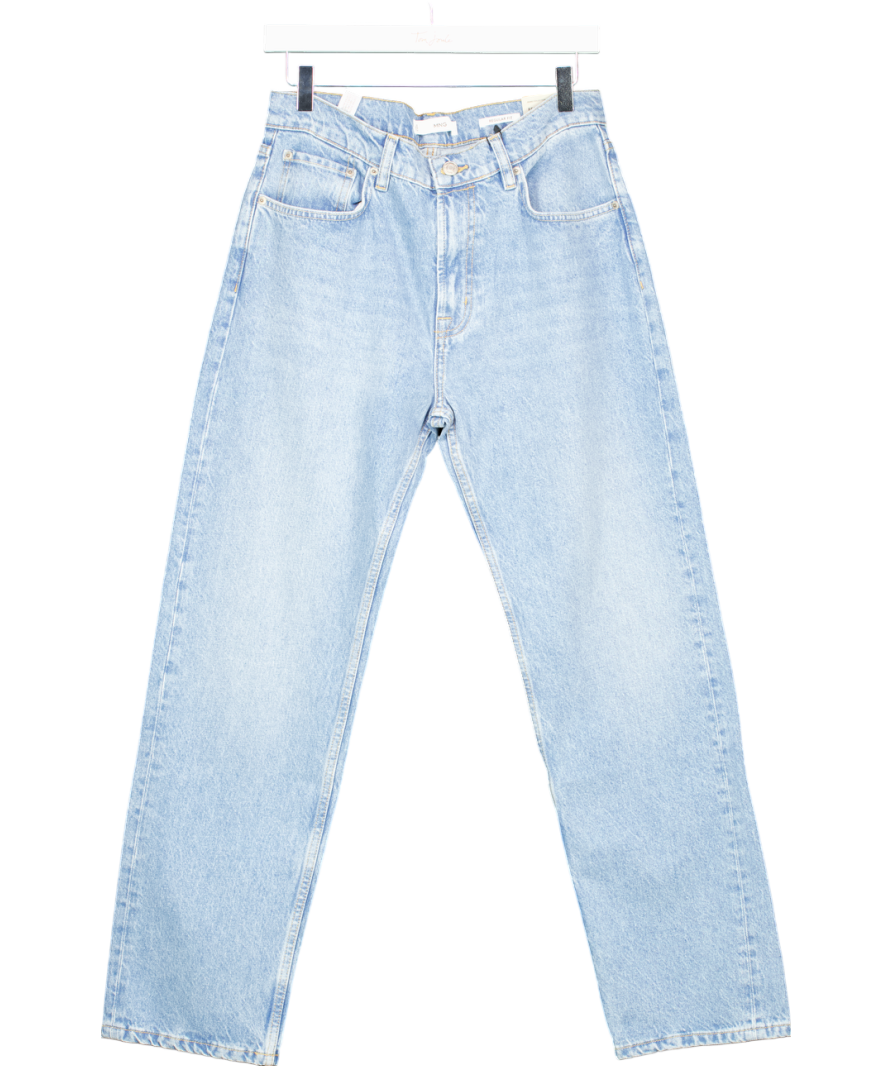 MANGO Blue Regular Waist Classic Fit Jeans UK 12