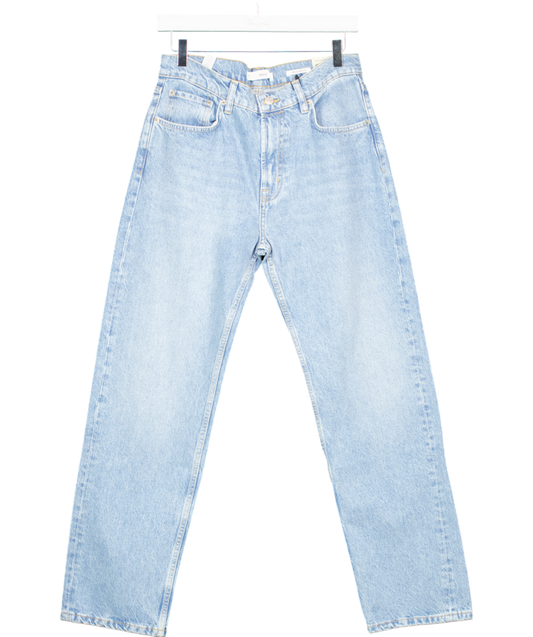 MANGO Blue Regular Waist Classic Fit Jeans UK 12