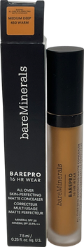 bareMinerals Barepro All-over Skin-perfecting Matte Concealer Mineral 450 7.5ml