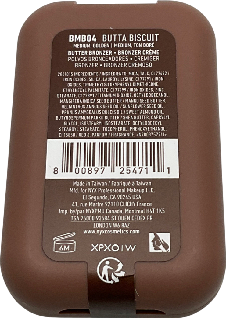 NYX Buttermelt Blush Butta Biscuit 5g