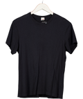 RE/DONE X Hanes Black Short Sleeve T-shirt UK S