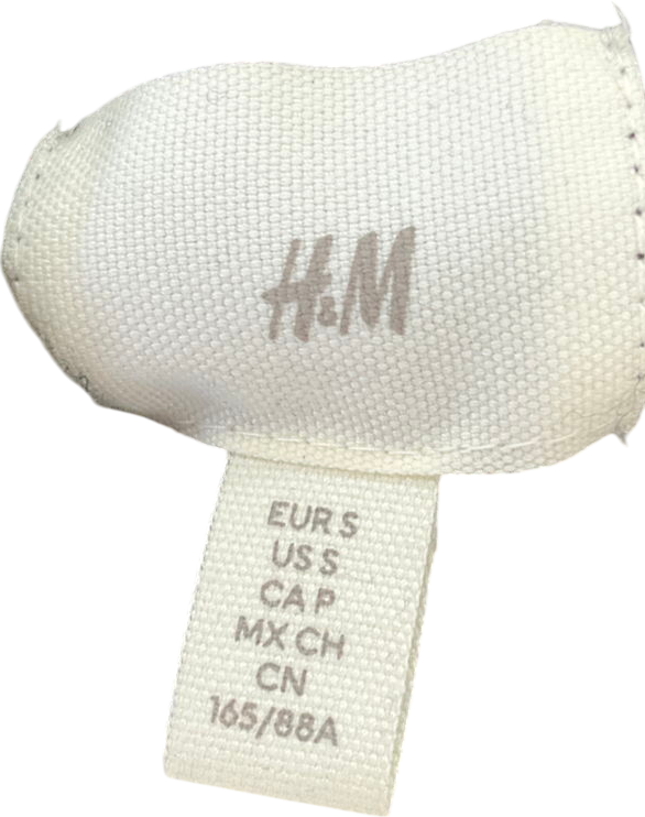 H&M Grey Jacquard-knit Jumper UK S