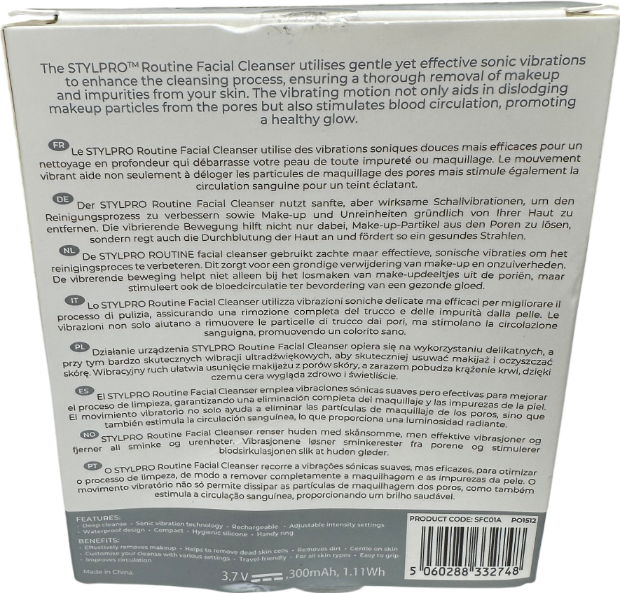 Stylpro Electrical Routine Facial Cleanser no size