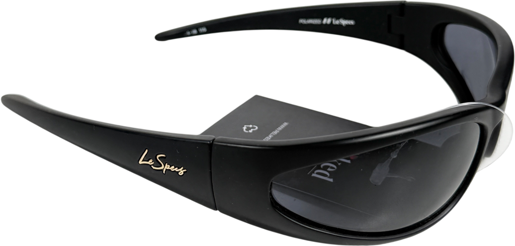 Le Specs Black Phishing 2452407 Matte Black/smoke Polarised Lens One Size