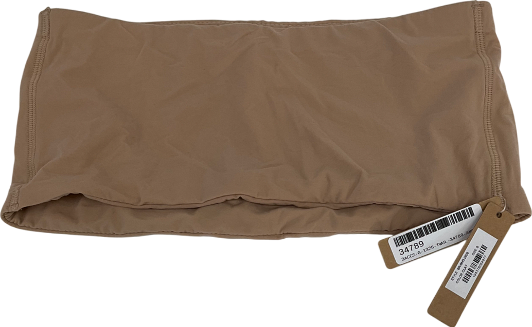 SKIMS Nude Bandeau Top In Clay UK S