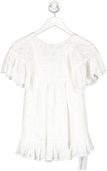 Tartine et Chocolat White Gauzy Dress 6 Years
