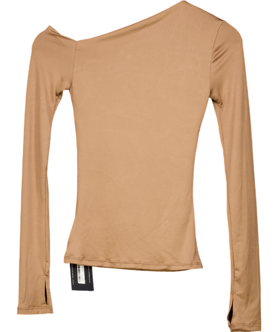 Label Loft Brown Gigi Top UK XS/S
