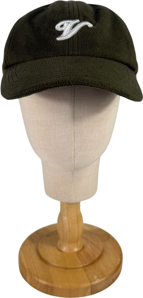 Varley Forest Green Rains Logo Fleece Cap