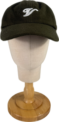 Varley Forest Green Rains Logo Fleece Cap